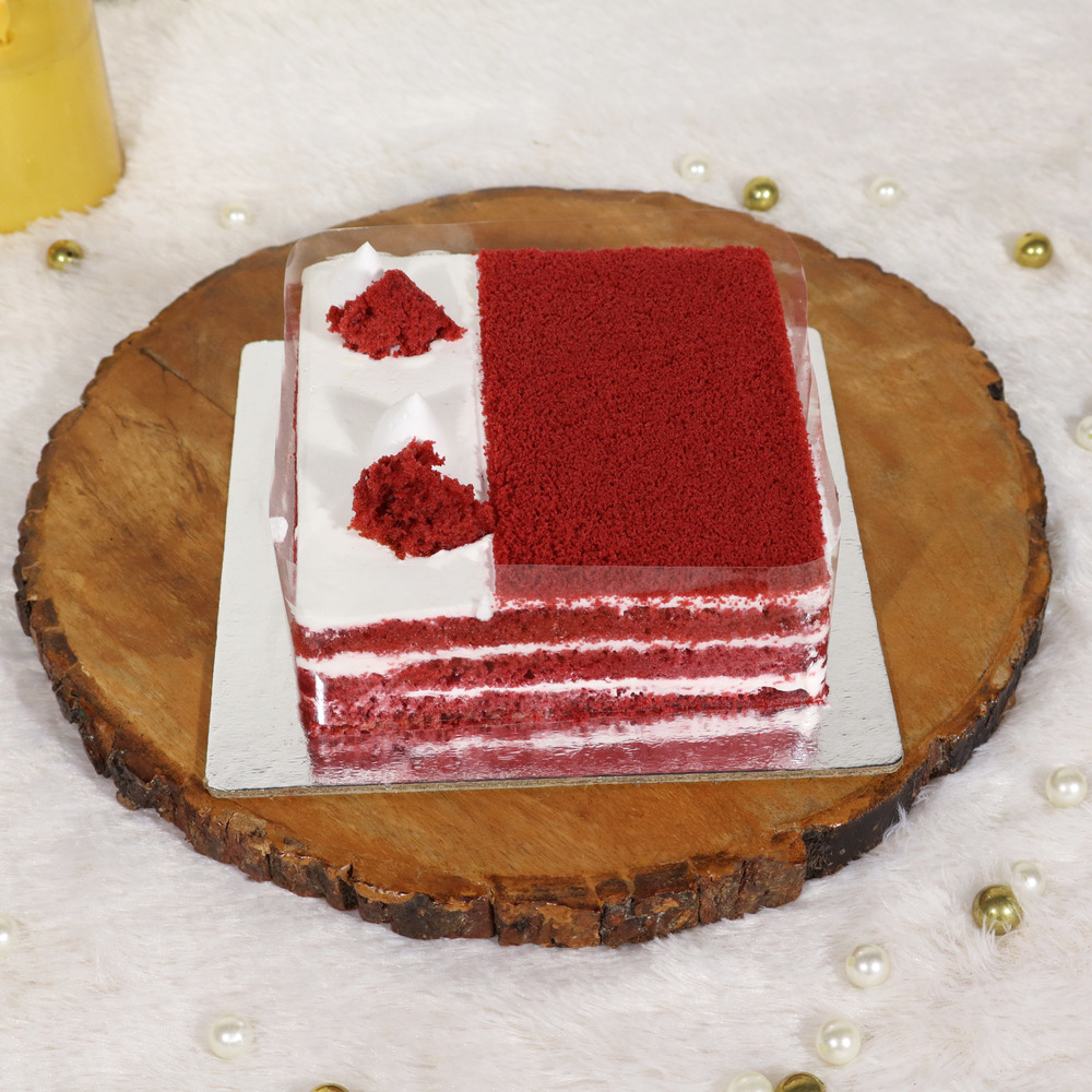 Ruby Layers Cheesecake - Eggless Half Kg Cake